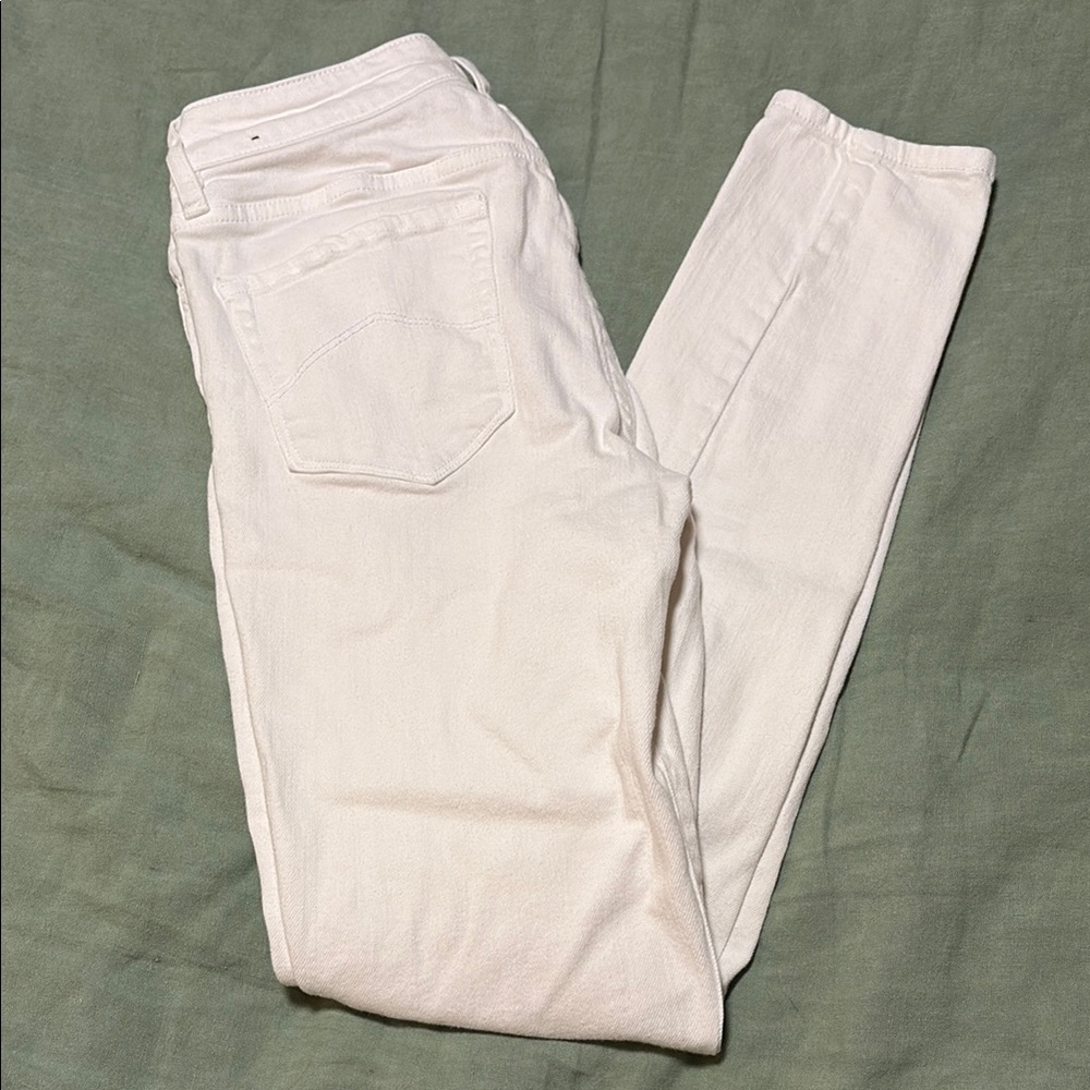 Armani Exchange white jeans